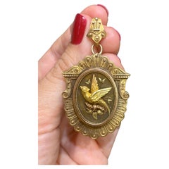 Englischer Schlüsselanhänger, 14k Gold