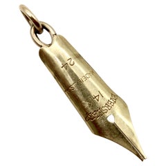 Pendentif ou breloque en or 14K pour stylo Eversharp