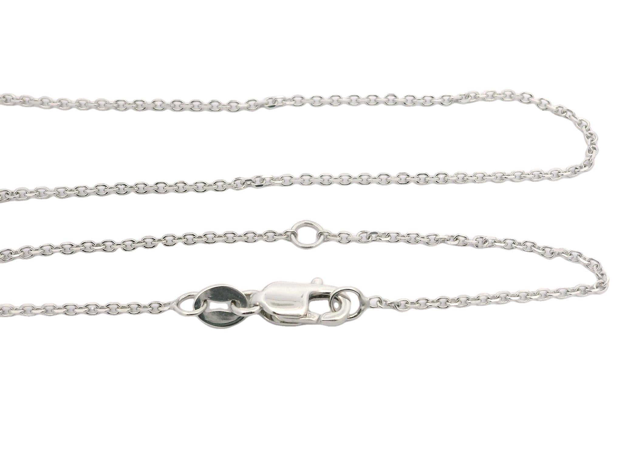Donna Collana regolabile in oro 14k con ciondolo a goccia con diamante da 0,80 ct. in vendita
