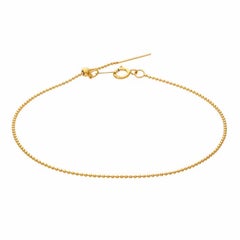 14k Gold Filled Add-A-Bead Bead Chain Bracelet