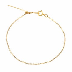 14k Gold Filled Add-A-Bead Cable Chain Bracelet
