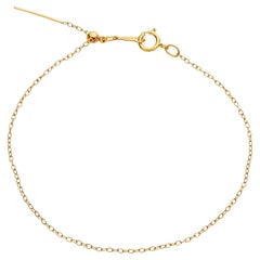 14k Gold Filled Add-A-Bead Cable Chain Bracelet
