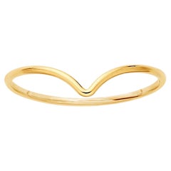 14k Gold Filled Chevron Ring