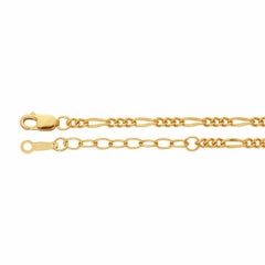 14k Gold Filled Figaro Chain Bracelet