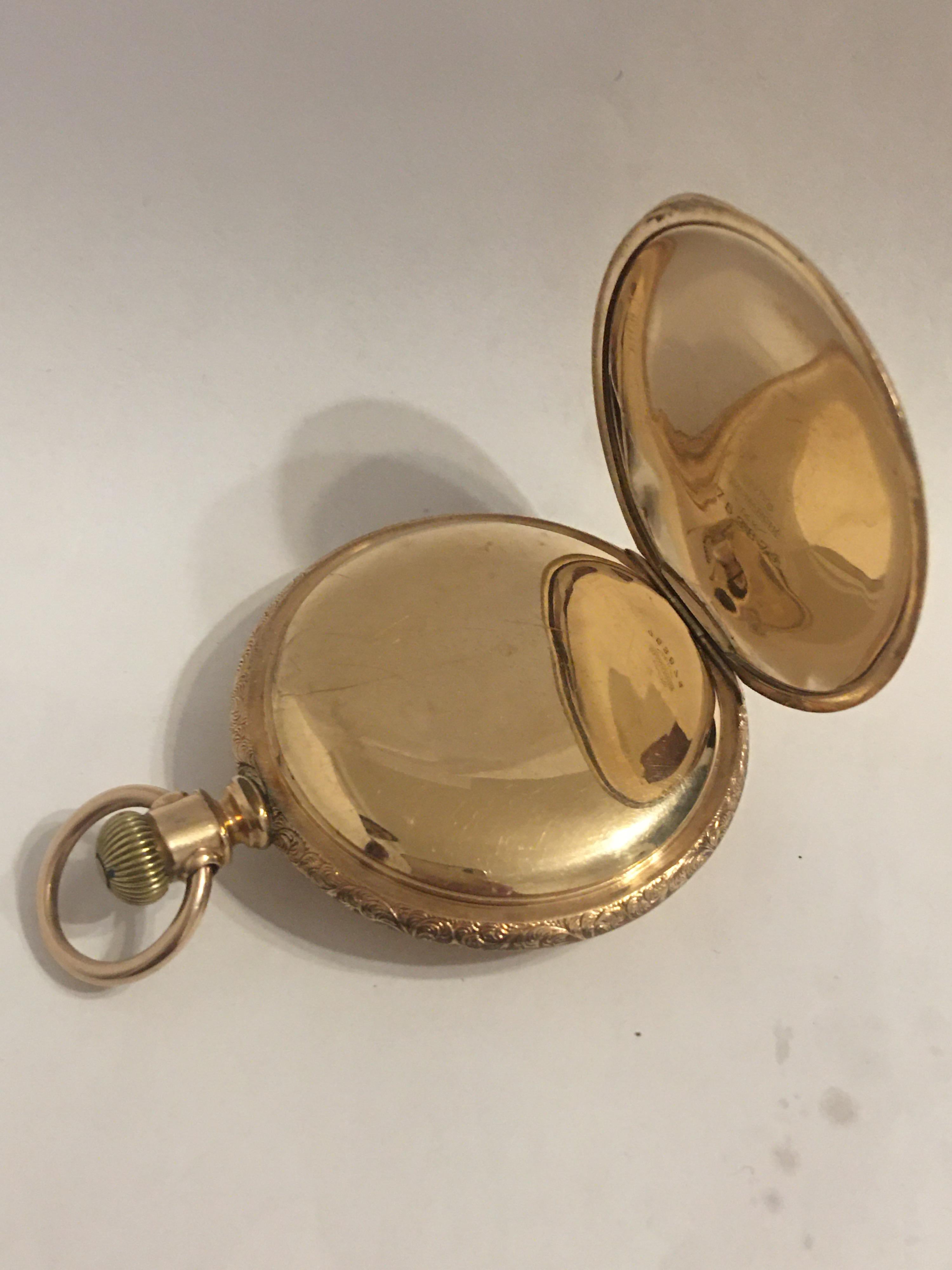 american waltham pocket watch