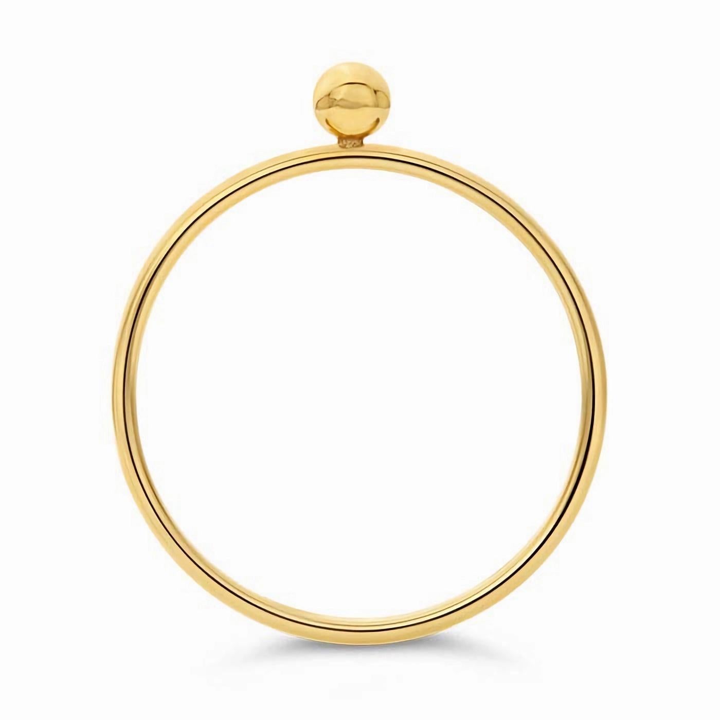 This 14/20 yellow gold-filled ring features a 3mm ball adornment and a bright finish. It looks great on its own or stacked with other rings.
 

Attributes:
Metal Type: Gold-filled
Karat: 14/20
Metal Color: Yellow
Ring Type: Fashion
Ring Style: