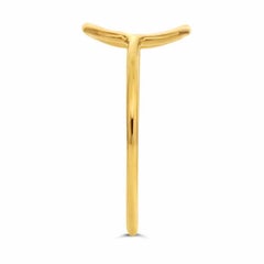 14k Gold gefüllter offener Kreisring