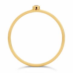 14k Gold Filled Red Gemstone Ring