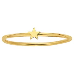 14k Gold Filled Star Shape Ring