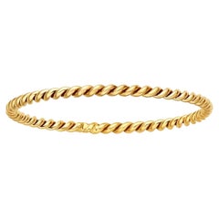 14k Gold Filled Twist Wire Ring