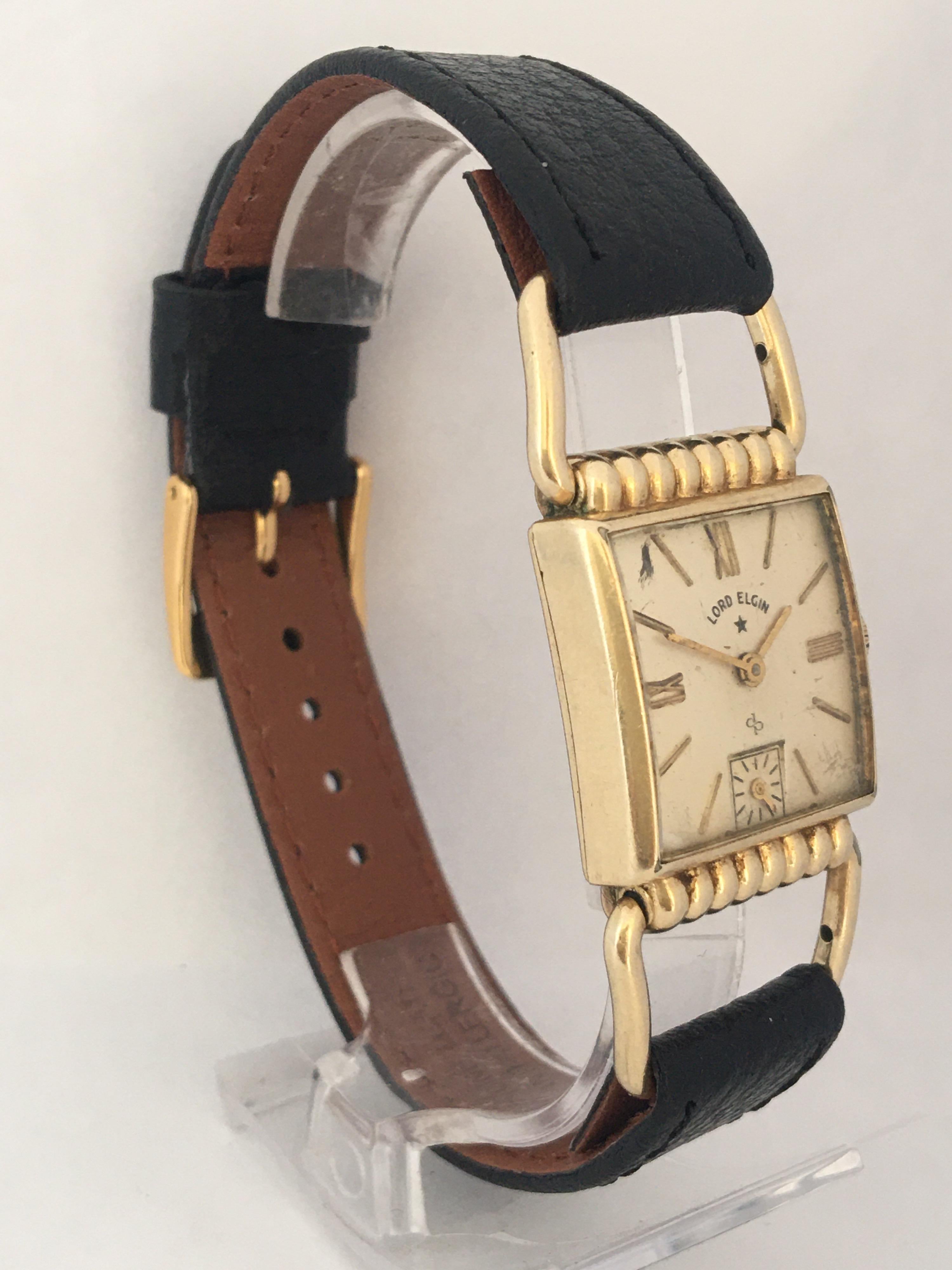 1940's elgin wrist watch