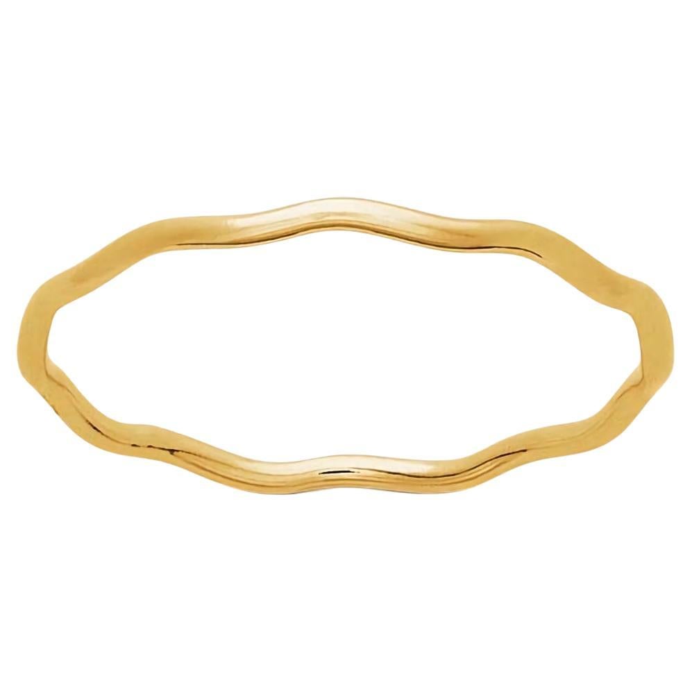 14k Gold Filled Wavy Ring