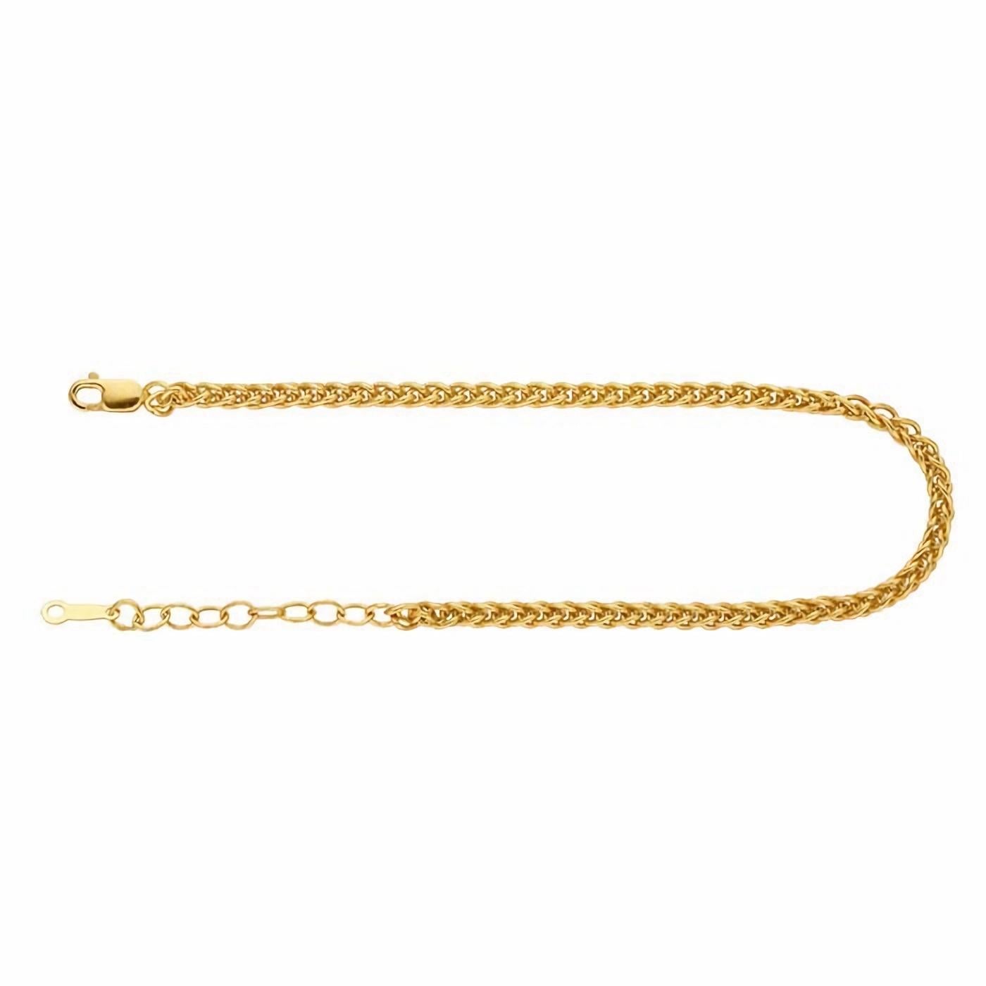 Moderno Bracciale a catena in oro 14k in vendita