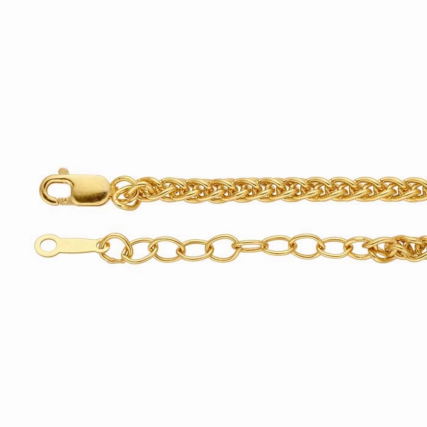 Bracciale a catena in oro 14k In condizioni Nuovo in vendita a Brooklyn, NY