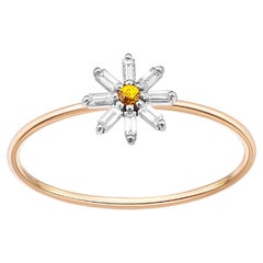 Alianza Flor Oro 14k