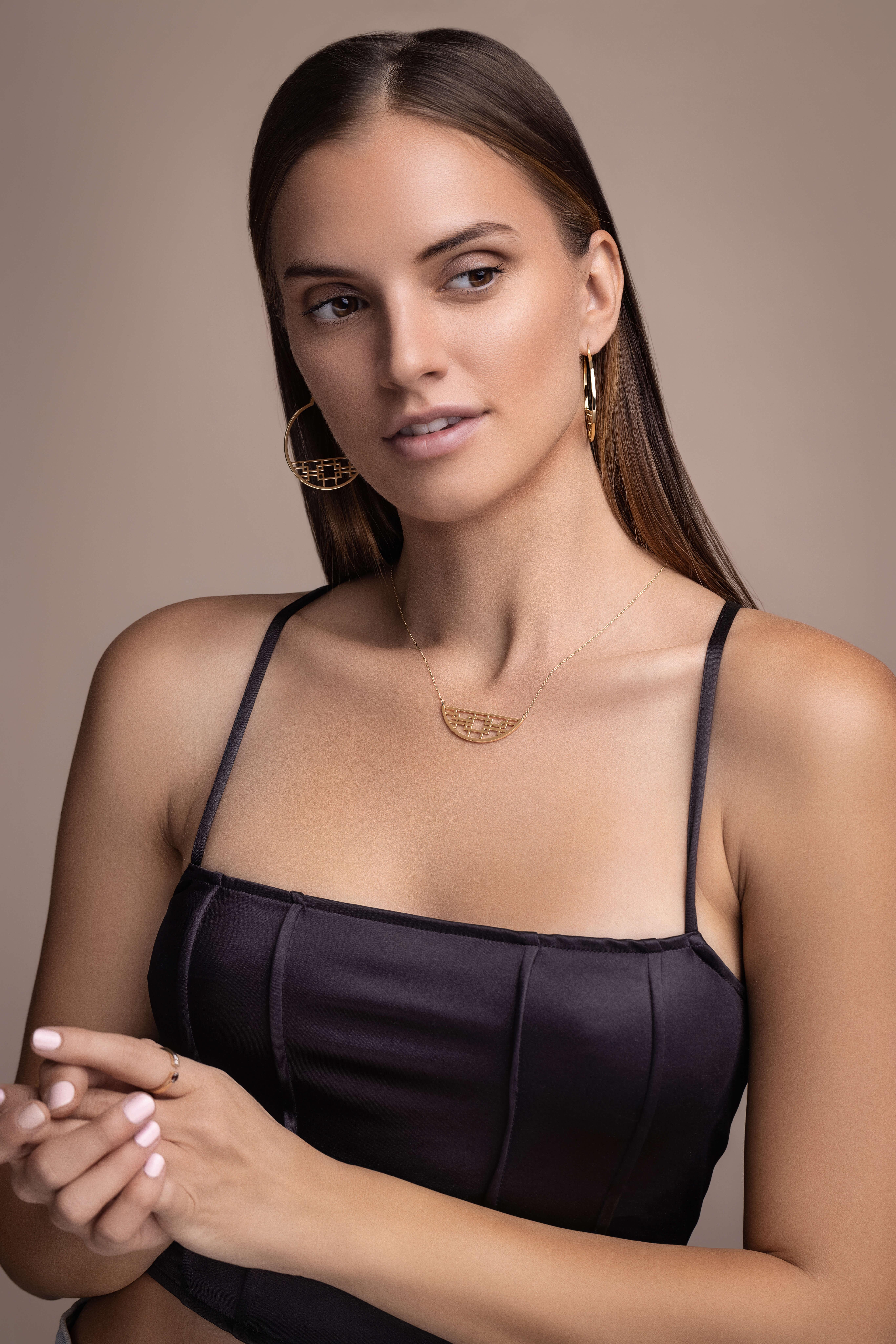 da uomo o donna Collana con traforo in oro 14k in vendita