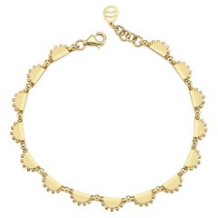 Or 14k  Bracelet gitan