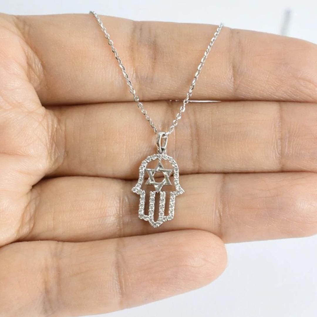 hamsa hand with star of david meaning
