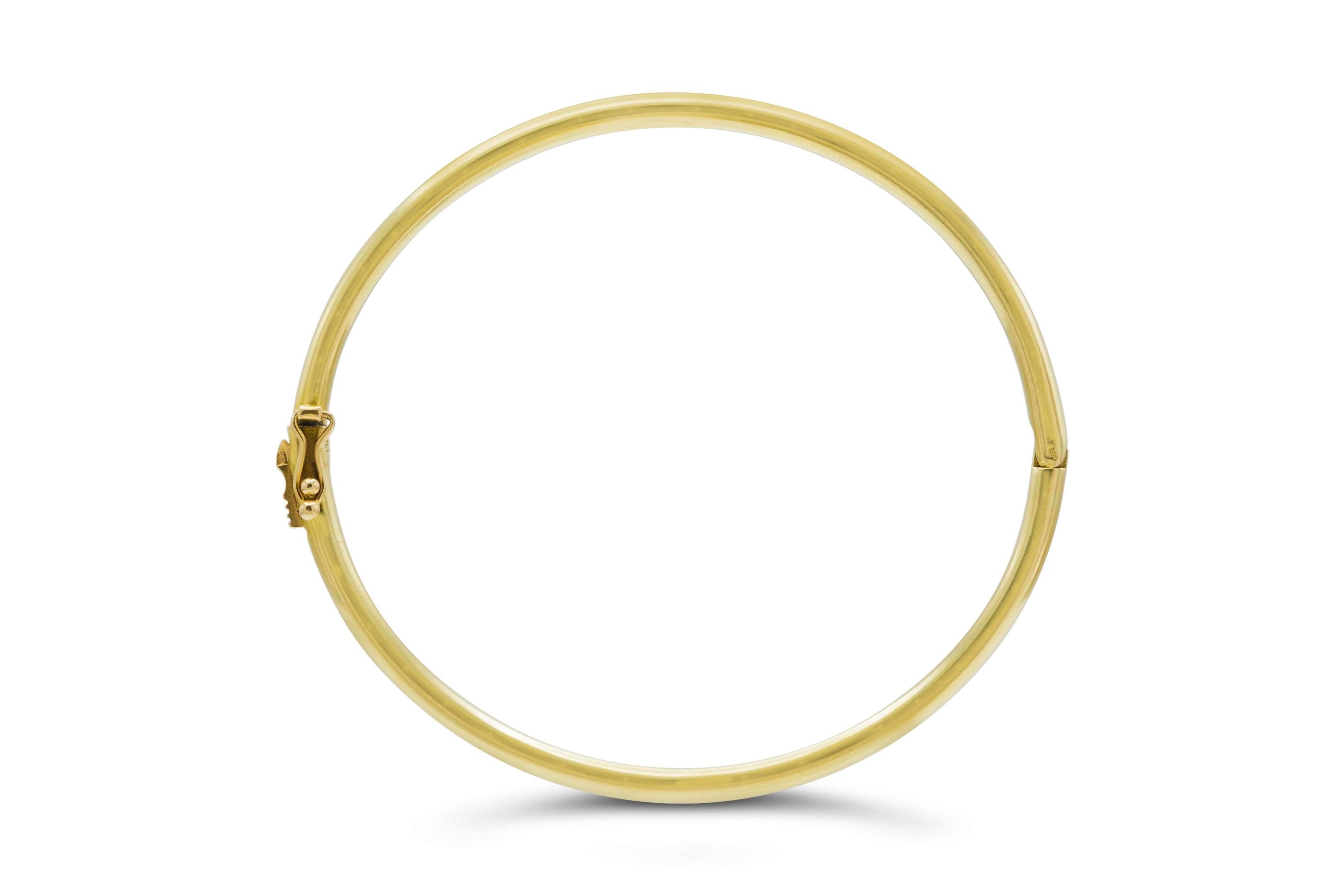 Finely crafted in 14k yellow gold.
Size 7 inches
