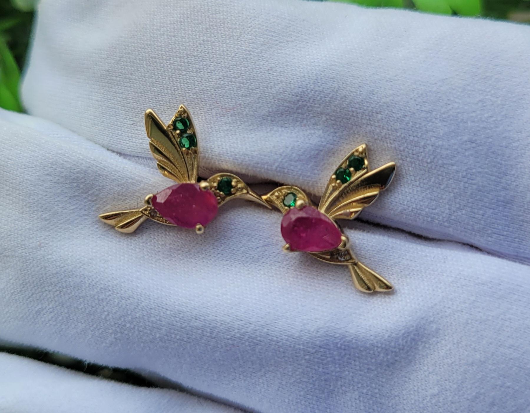 14 k gold earings