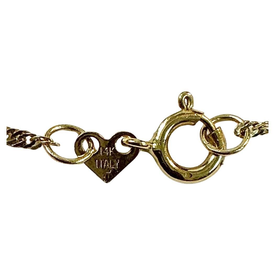 Collier à pendentif initial 