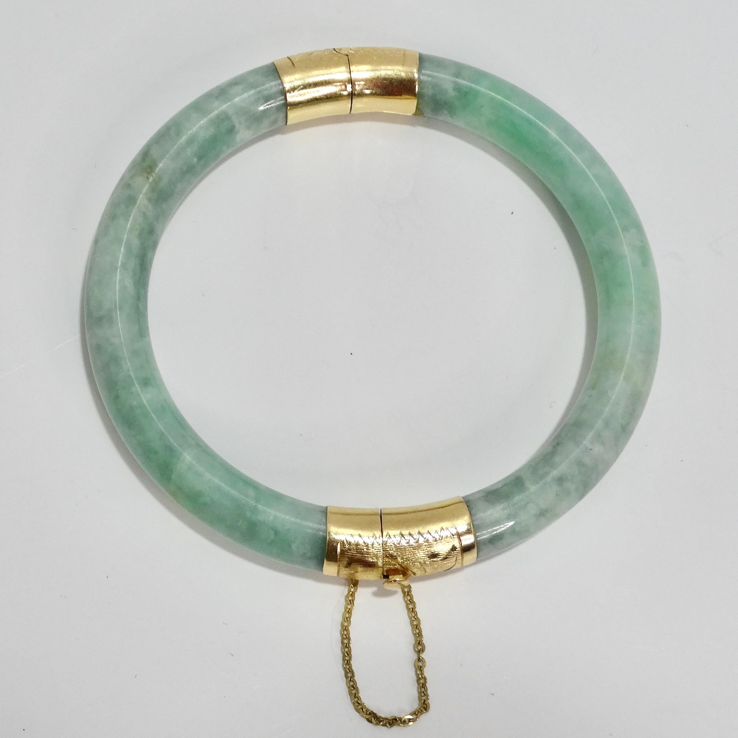 jade and gold bracelet