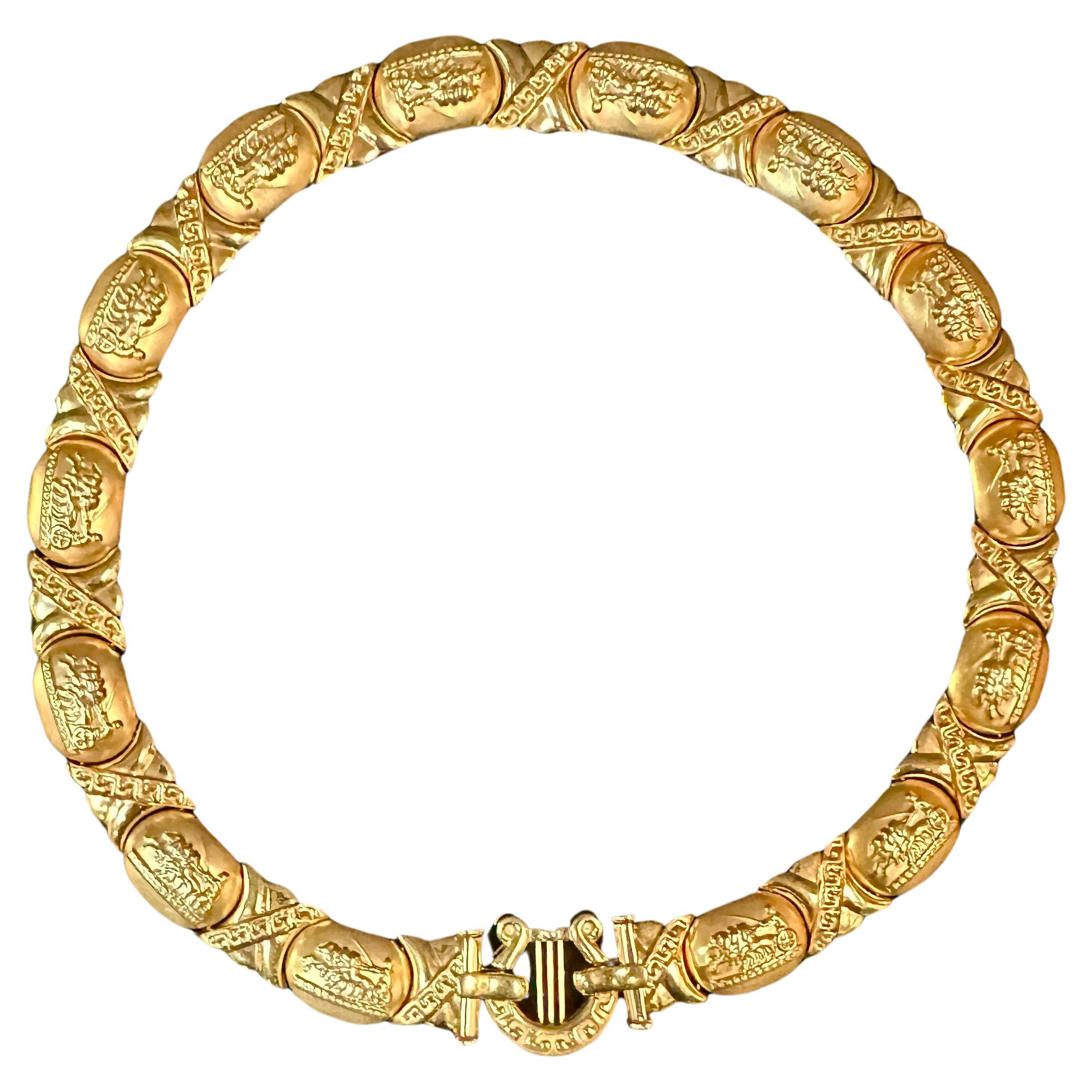 14K Gold Ladies Choker