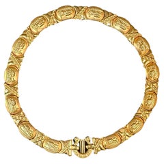 14K Gold Ladies Choker