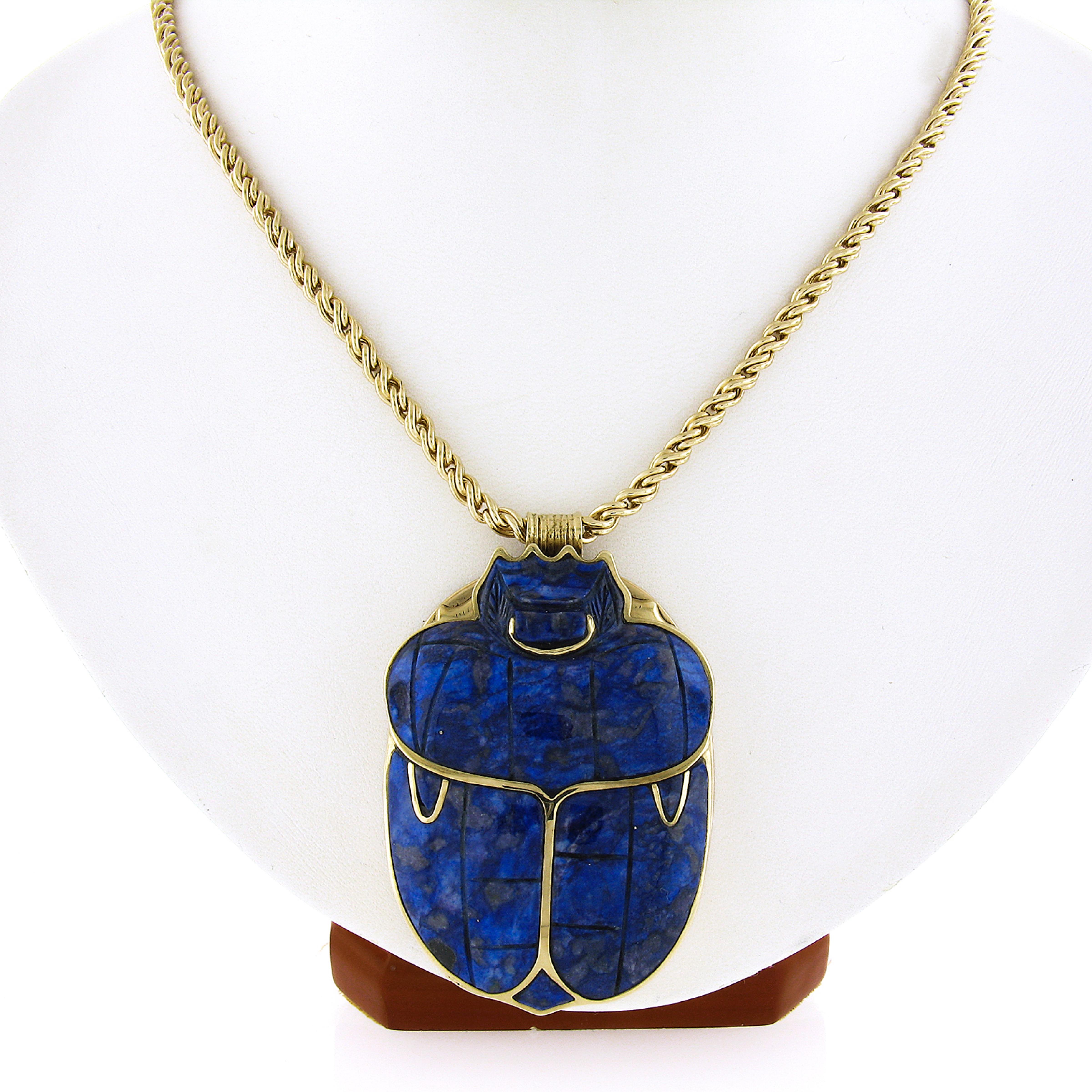 king tut scarab necklace