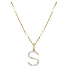 Used Sienna's Initial Necklace