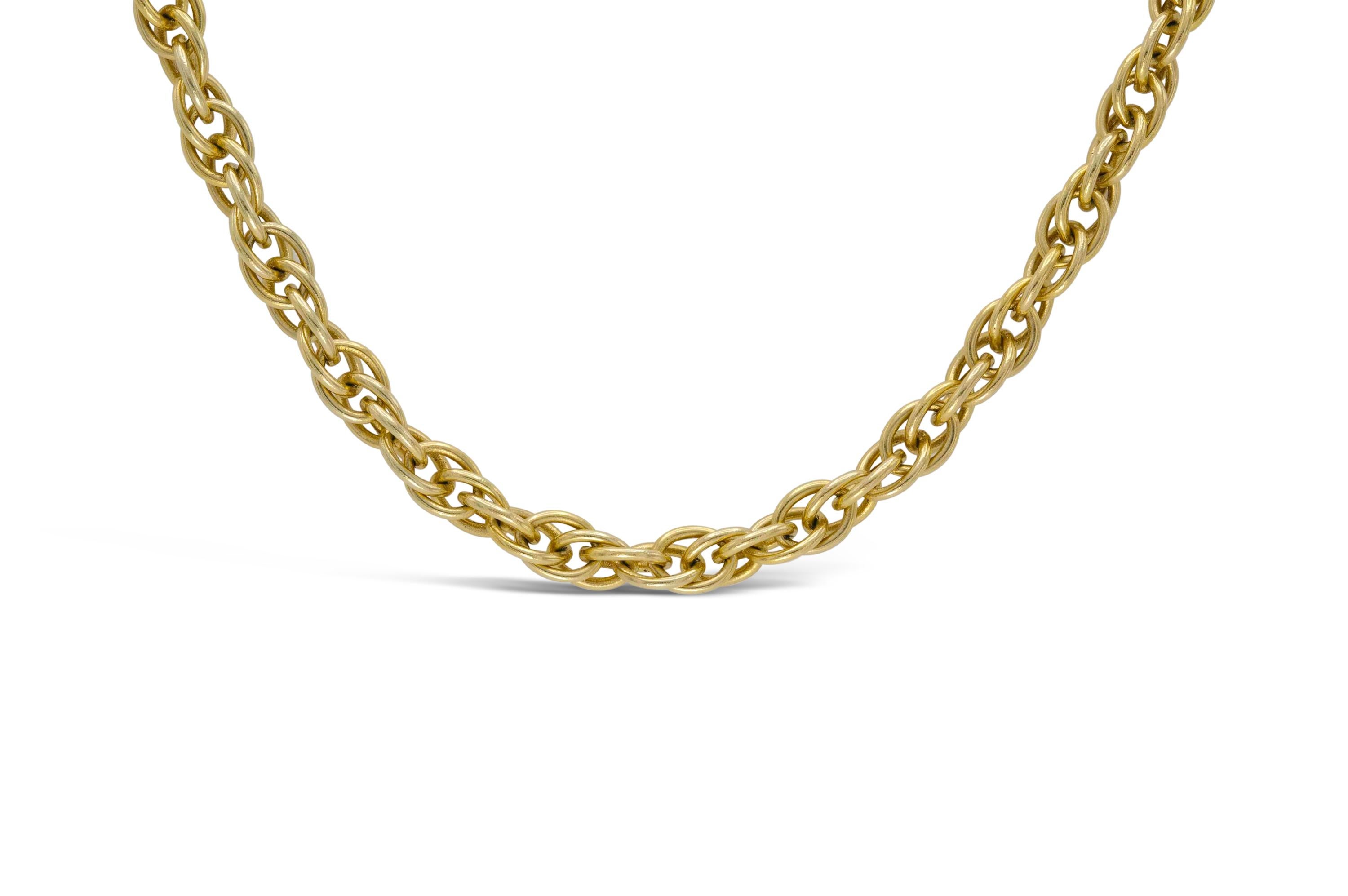 Finely crafted in 14k yellow gold.
30 inches long