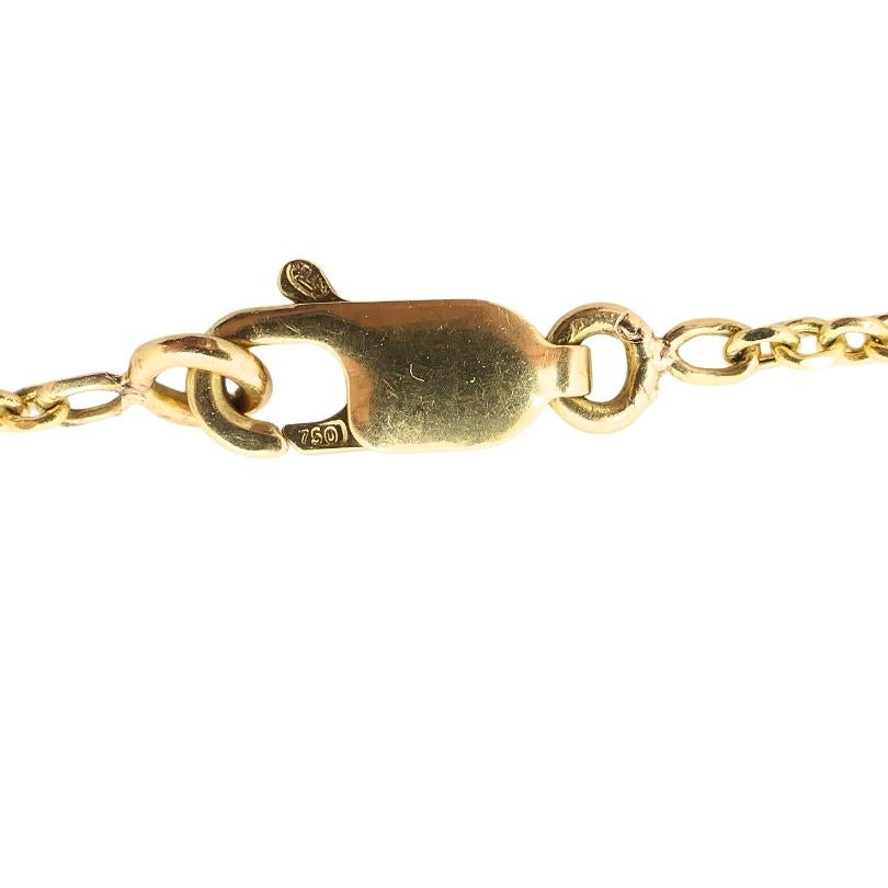 14k Gold Masonic Knight Templar Claw Pendant & 18k Gold Chain 3