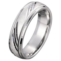 14k Gold Mens Wedding Band Ring for Men