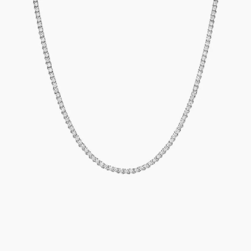 Main Stone Creation: Natural
Metal Purity: 14k
Country/Region of Manufacture: United States
Total Carat Weight: 3 Carats
Style: Tennis
Base Metal: White Gold, 14k
Clarity: SI1
Diamond Color: H/I
Necklace Length: 16 & 17 Inch
PLEASE MENTION GOLD