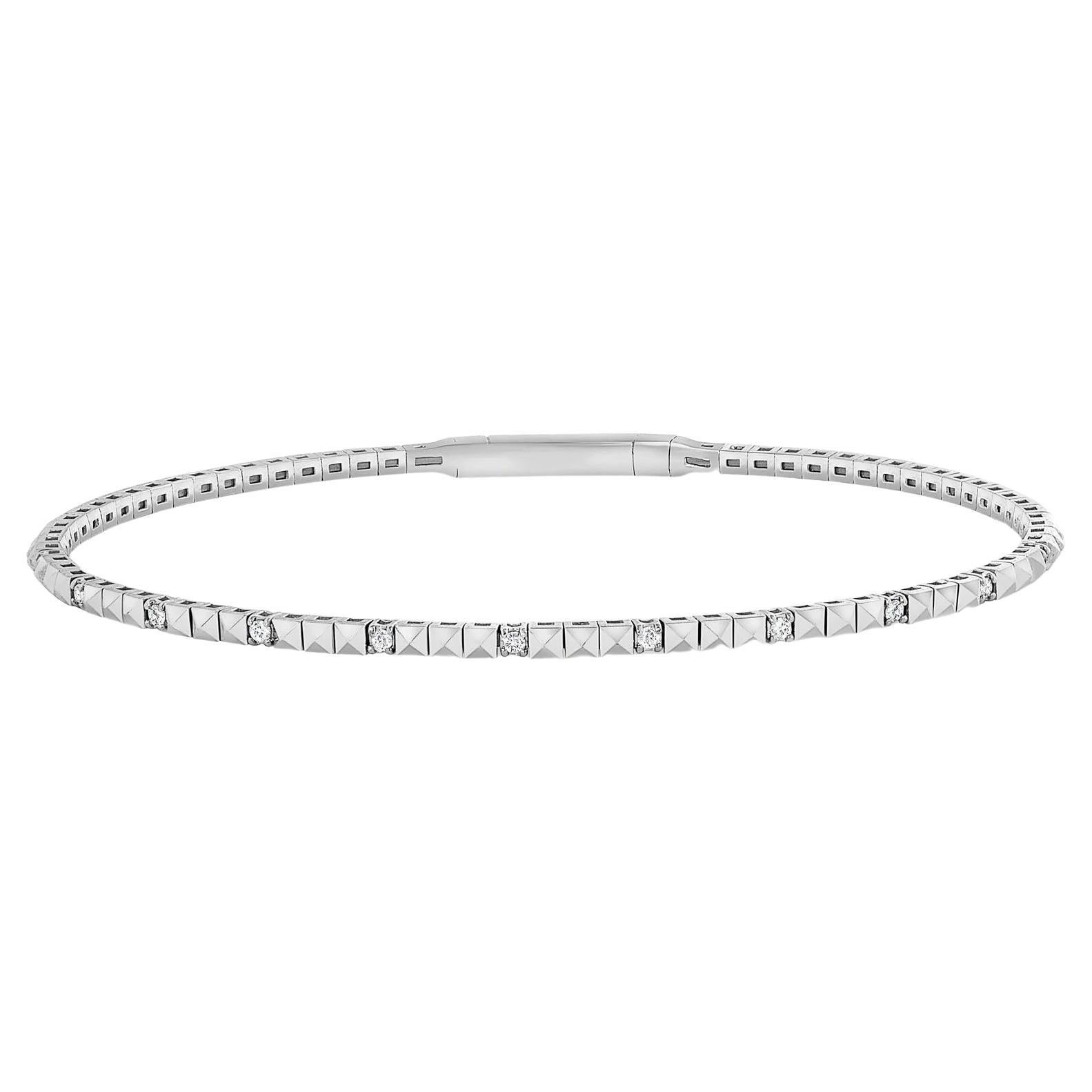 Tara's Diamond Bangle Bracelet For Sale