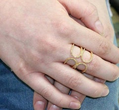 14k Gold Natural Pave Diamond Ring Fine Jewelry