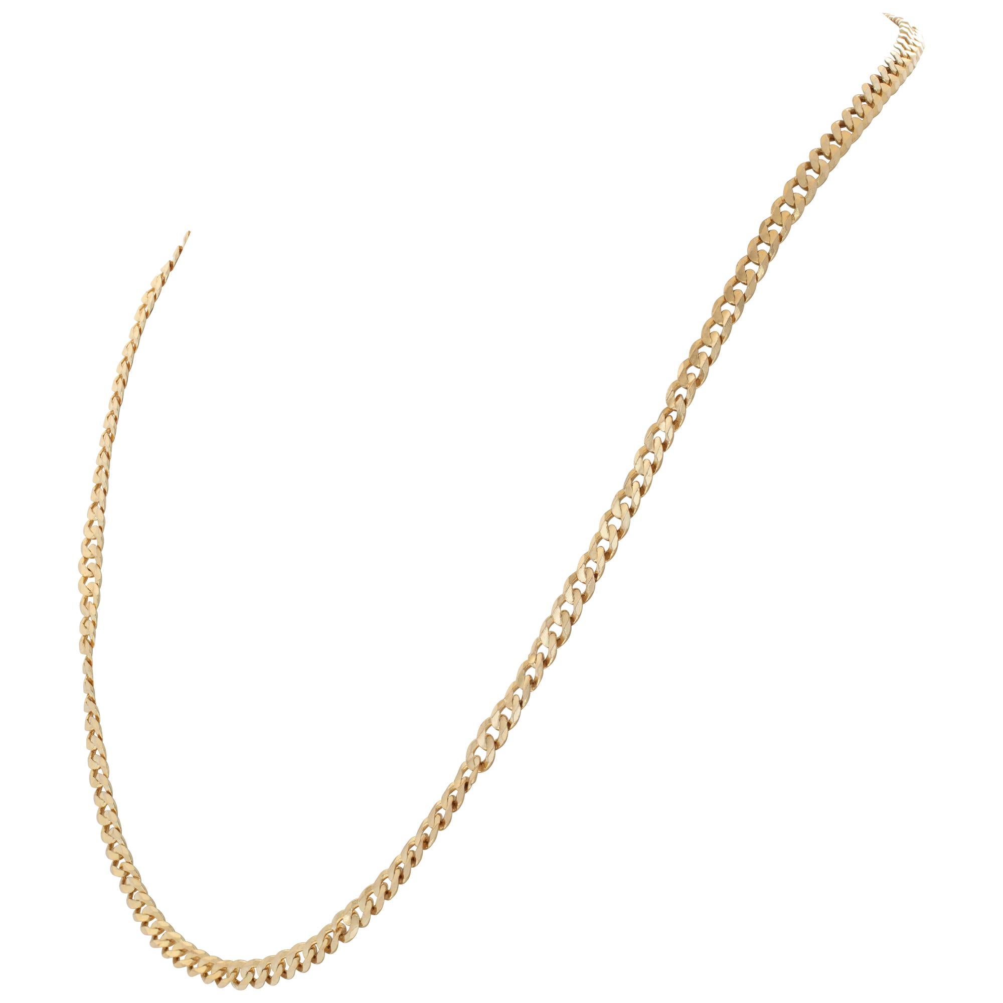14k gold necklace chain In Excellent Condition In Surfside, FL