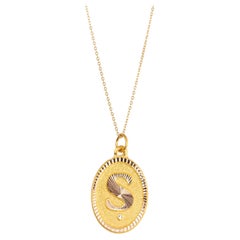 Colliers en or 14 carats, modèles de colliers à lettres, collier- collier-pendentif en or lettre