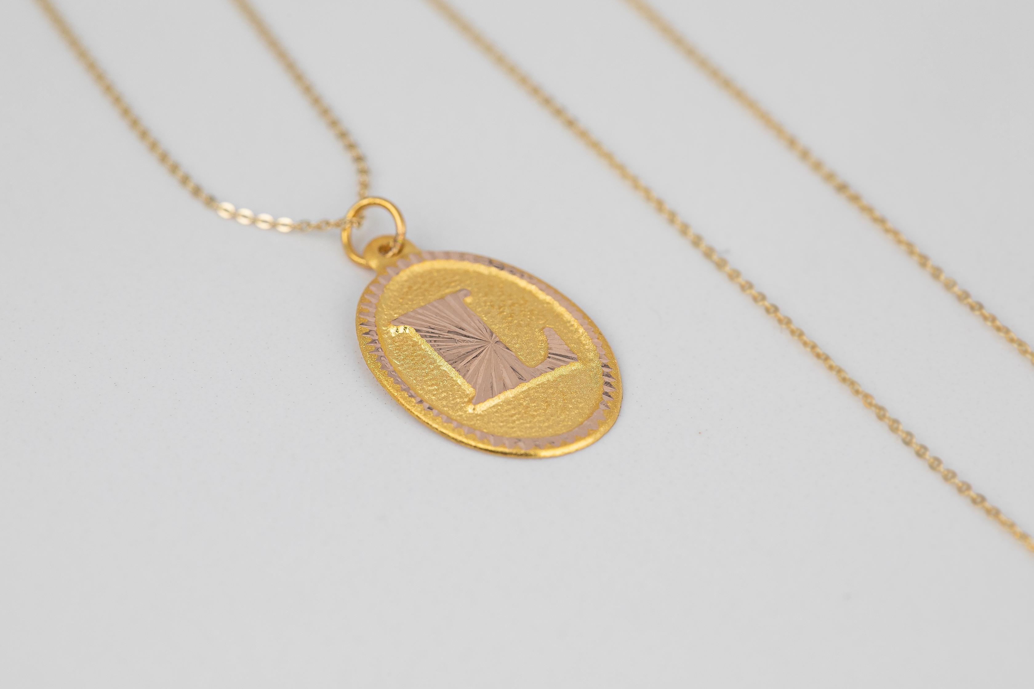 14K Gold Necklaces, Letter Necklace Models, Letter L Gold Necklace-Gift Necklace Models, Daily Necklaces, Letter Jewelry

It's a manual labor product. 'Handmade'. Fashionable product.

This necklace was made with quality materials and excellent