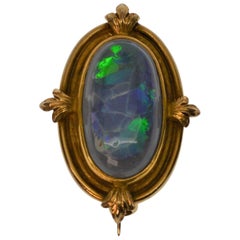 14K Gold
Opal Antique Pin Brooch 14K Gold
Opal Antique Pin Brooch