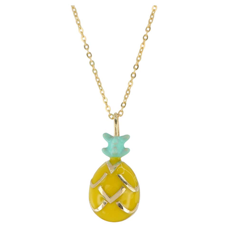 Gold cherry pendant Clearance