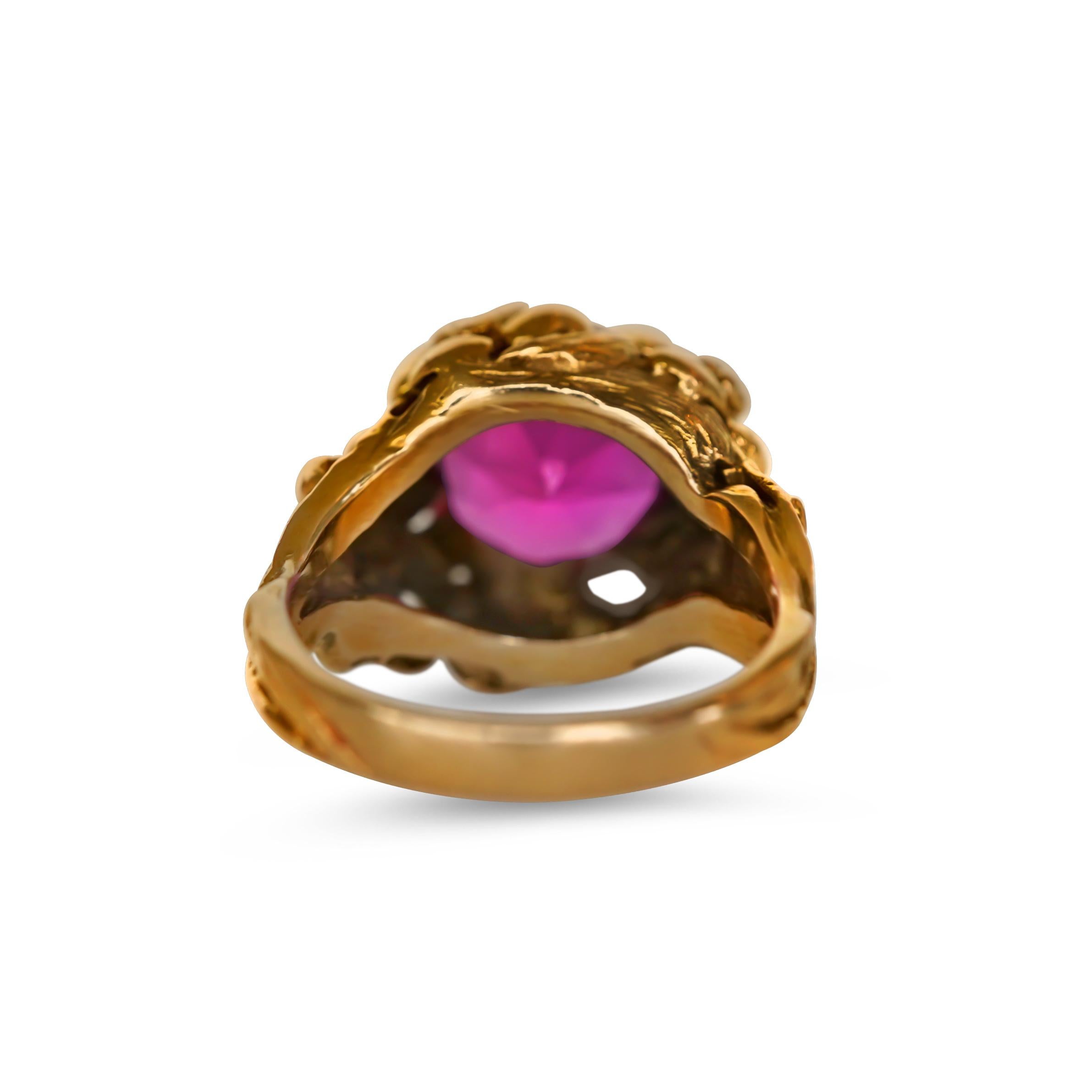 baby kay heart dome ring