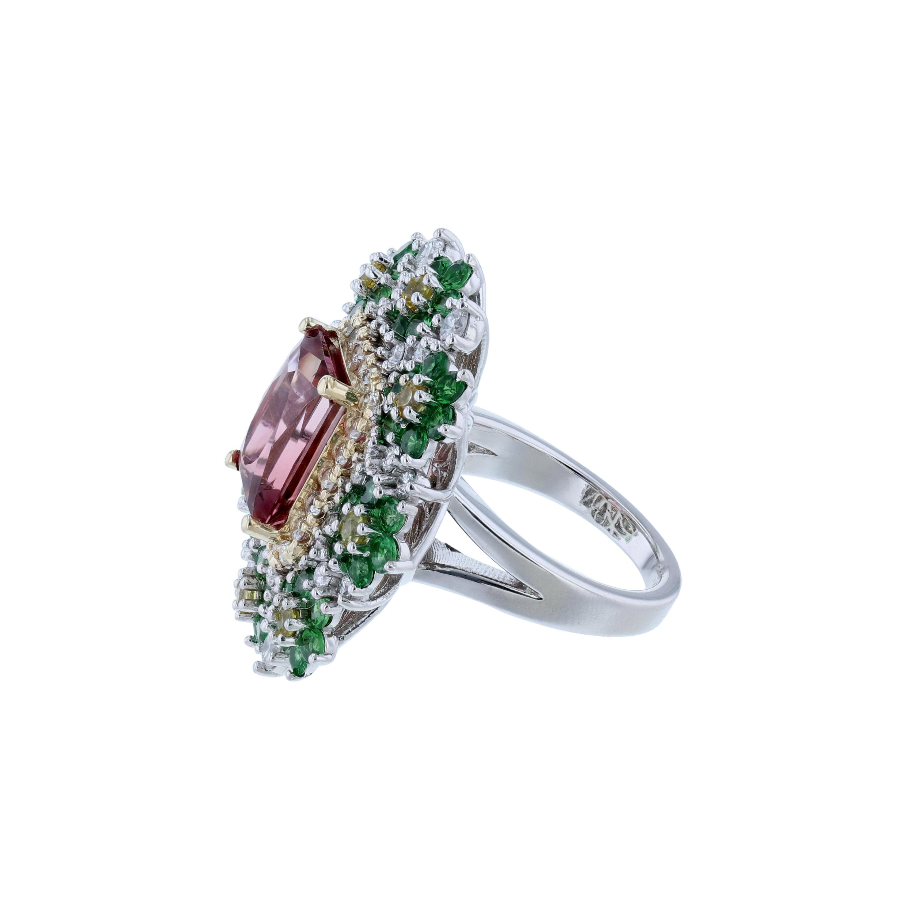 what is tourmaline made of