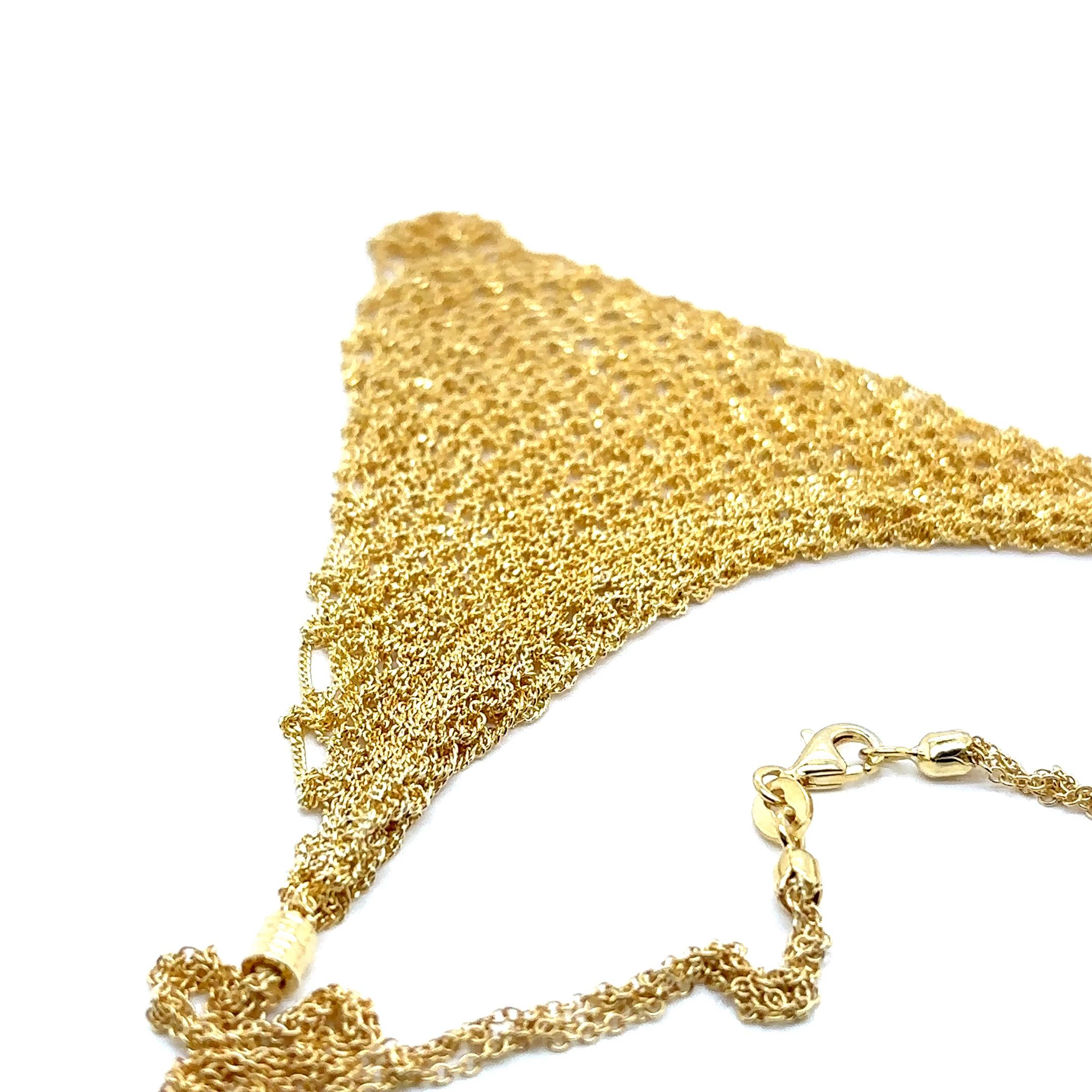 da uomo o donna Collana in argento con placcatura in oro 14K in vendita