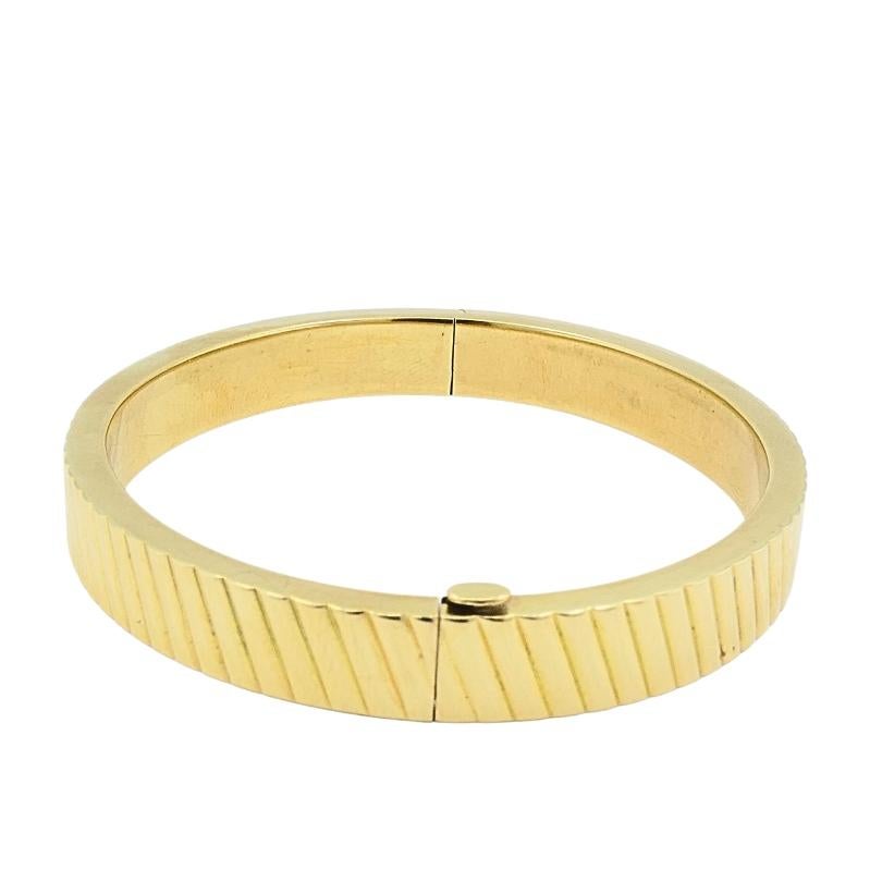 Bracciale Vintage By a coste in oro 14k in vendita 1