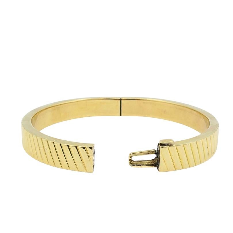 Bracciale Vintage By a coste in oro 14k in vendita 2