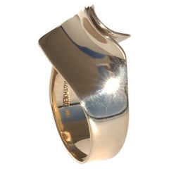 Anillo de oro de 14 quilates de Hans Hansen