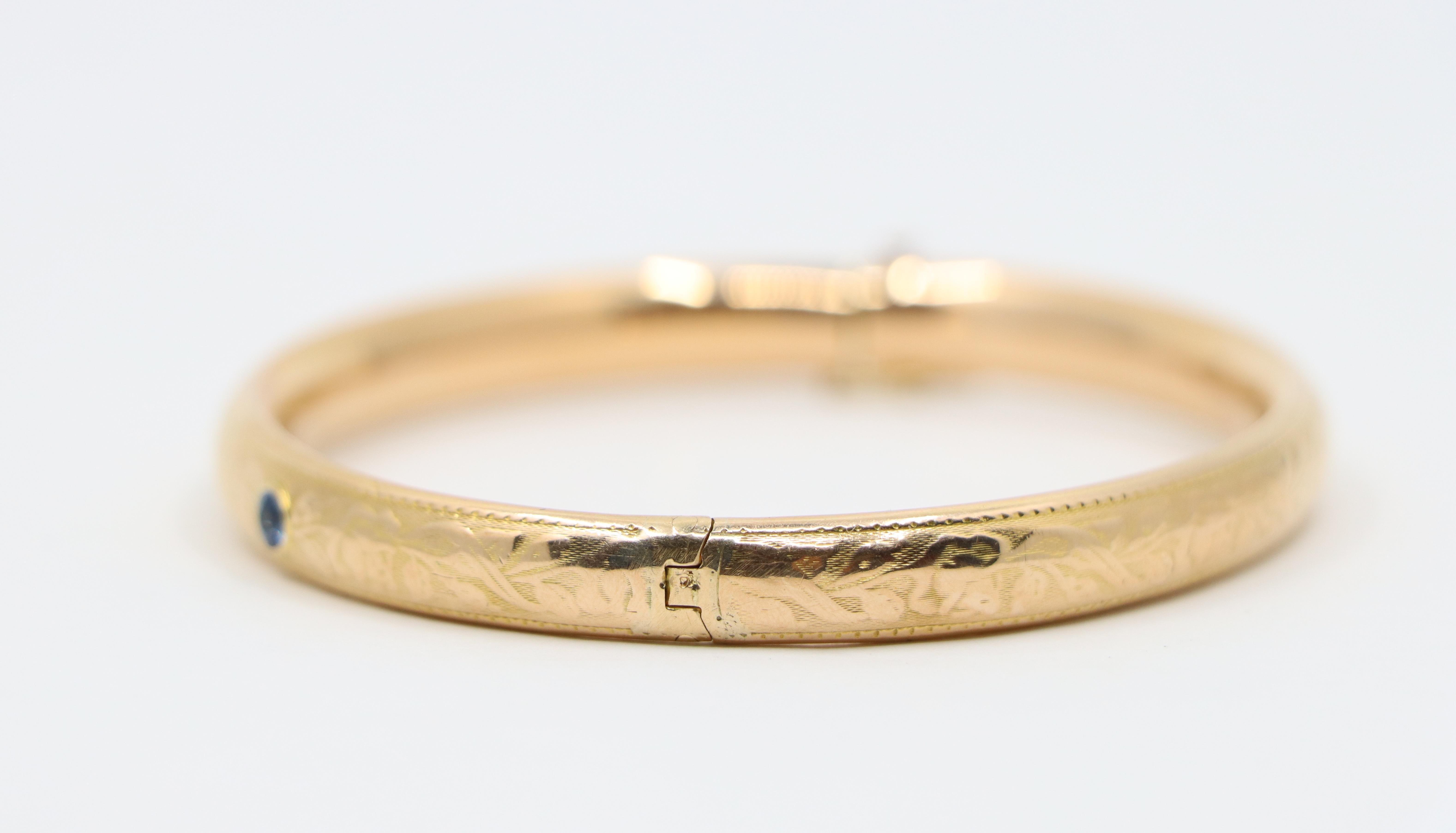 Pulsera Zafiro Diamante Oro 14K 1