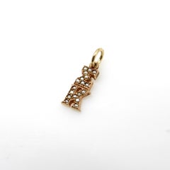 14K Gold Sigma Kappa Pendant Charm