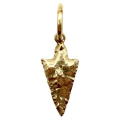 14K Gold Signature Arrowhead Charm